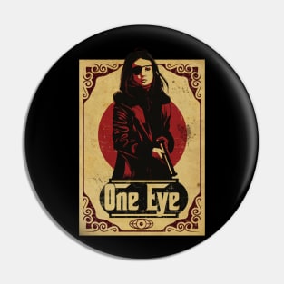 One Eye Girl (Thriller) Pin