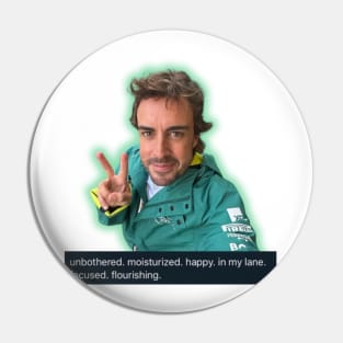 Thriving Fernando Alonso Pin