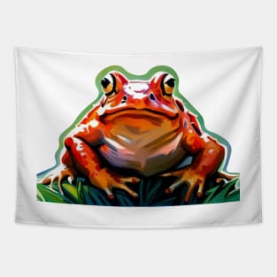 Indifferent Frog Tapestry