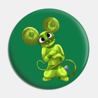 Mousemallow: Green Pin