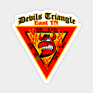 Devils Triangle Tennessee Magnet