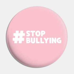 Pink Shirt Day, Stop Bullying Pin