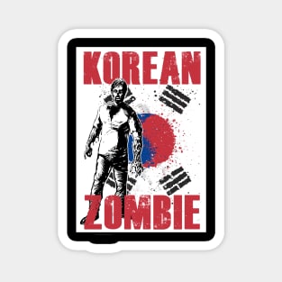 korean zombie spooky Magnet