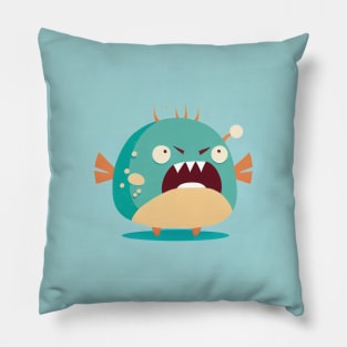 Angry Anglerfish Pillow