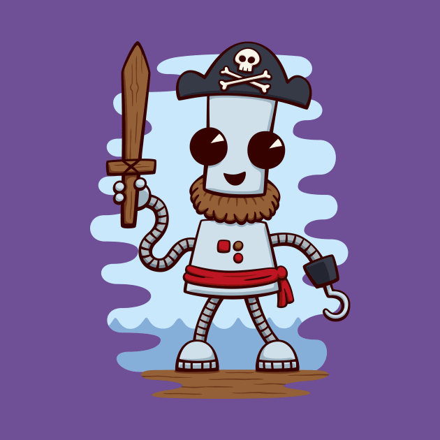 Pirate Ned by DoodleDojo