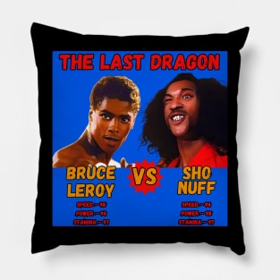 Sho Nuff vs Bruce Leroy - Turbo Edition Pillow