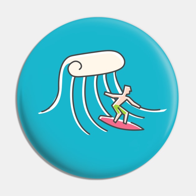 Surf's Up Pin by LBenjamin