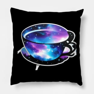 Milky way  in the cup Pillow