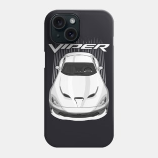 Viper SRT-white Phone Case