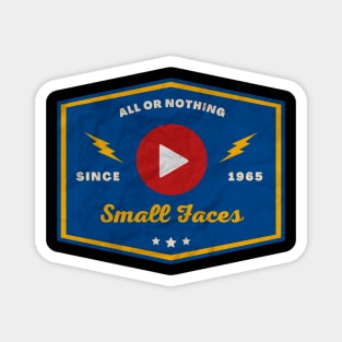 Small Faces // Play Button Magnet