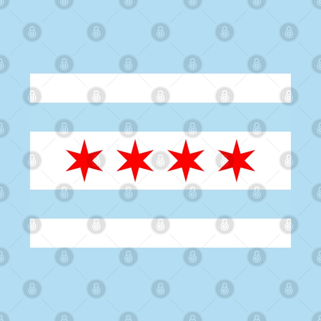 Flag of Chicago by brigadeiro