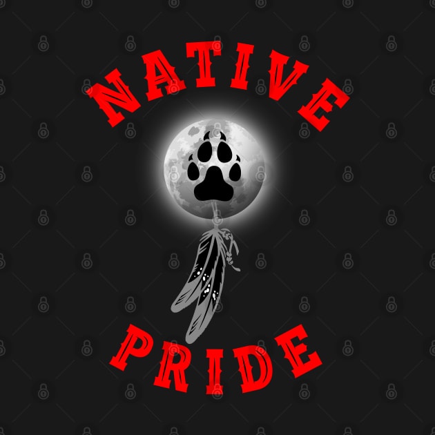 NATIVE PRIDE 7 (WOLF) by GardenOfNightmares