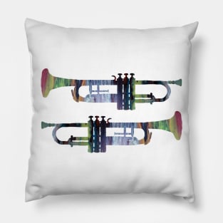 Trumpets Pillow