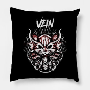 vein and the dark fox Pillow