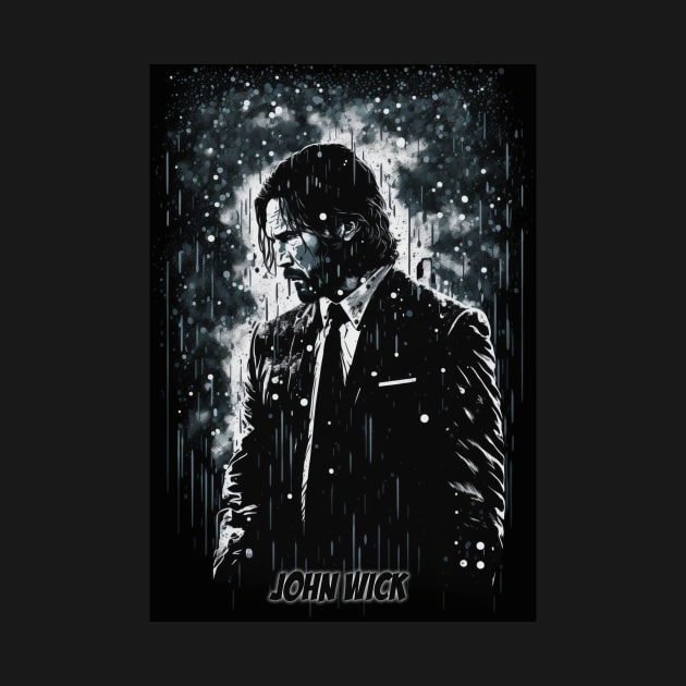 John Wick illustration by Durro