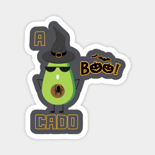 A boo cado Halloween Avocado Magnet