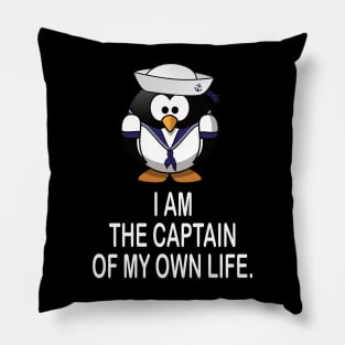 Captain of life motivational tshirt idea gift Pillow