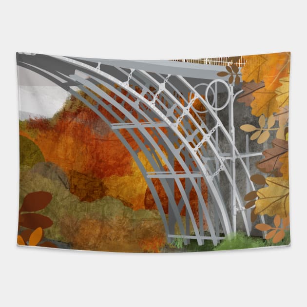 Ironbridge Tapestry by KatherineBlowerDesigns