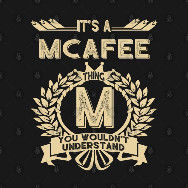 Mcafee by Ban Guns Not Books- Typography fullcolor