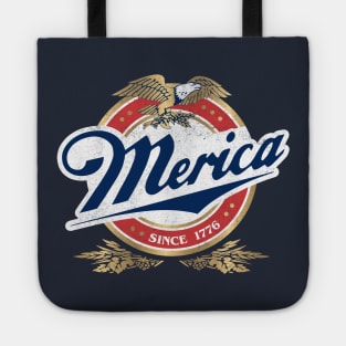 Merica Fourth Of July Tote