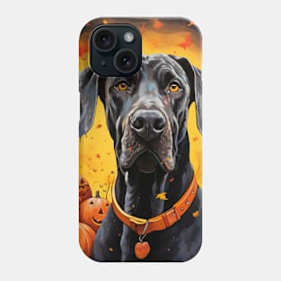 Halloween Great Dane Phone Case