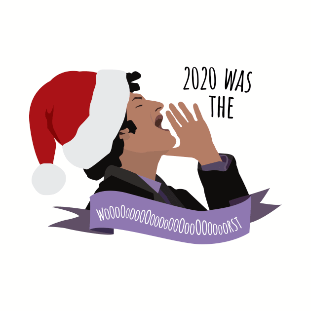 2020 is the worst Christmas by Cat Bone Design