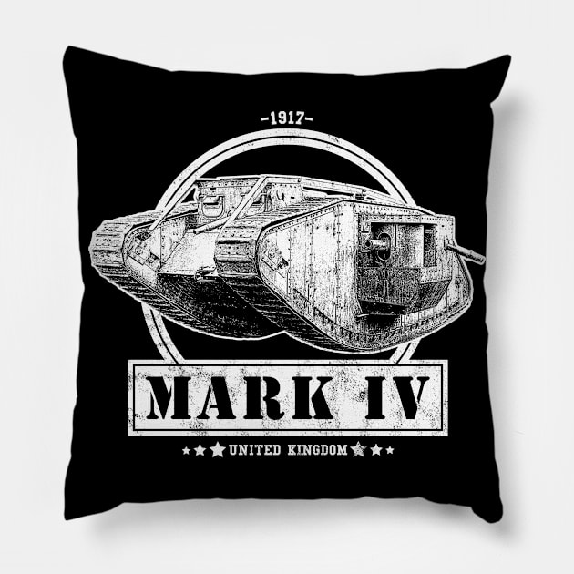 Mark IV Tank Pillow by rycotokyo81