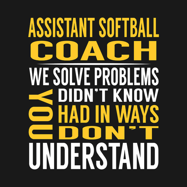 Assistant Coach Solve Problems Softball Player by Magic Ball