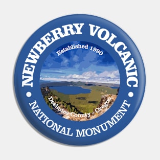 Newberry Volcanic NM Pin