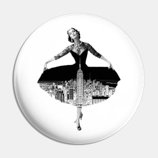 New York Woman Pin