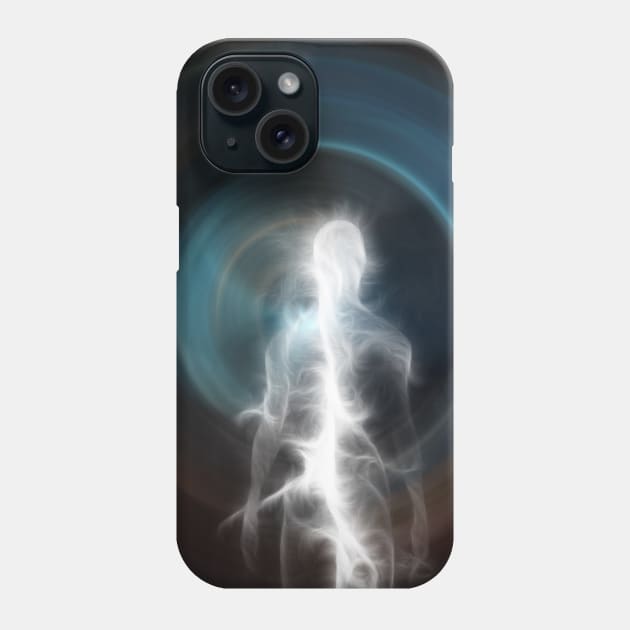 Spirit emerges from space Phone Case by rolffimages