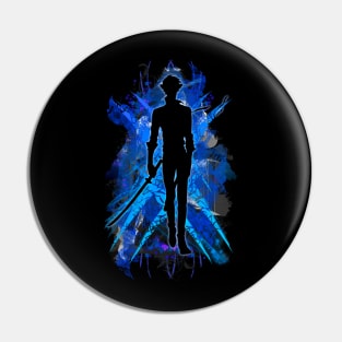 Blue Flame Pin