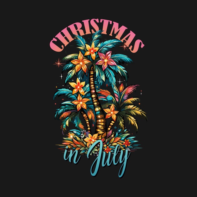 Tropical Tannenbaum | 'Christmas in July' Palm Tree Tee by Indigo Lake