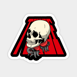 Theif Skull Design Magnet