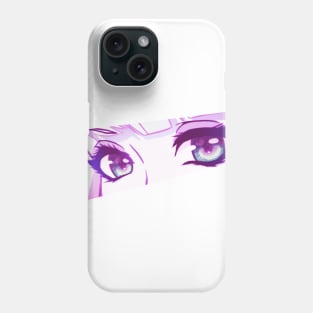 Anime Eyes (purple) Phone Case