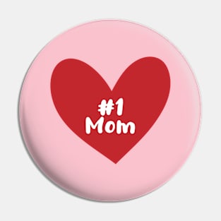 #1 Mom Pin