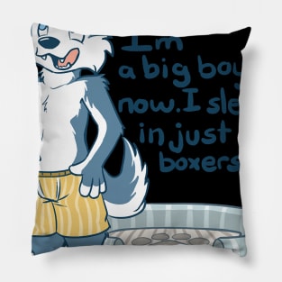 Big boy husky Pillow