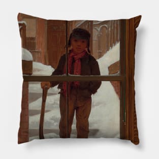 Can I Shovel Off the Snow? by John George Brown Pillow