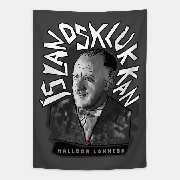 Halldor Laxness - The Bell of Iceland Tapestry by Exile Kings 