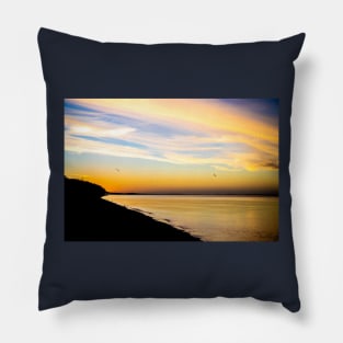 Dromana Beach, Dromana, Mornington Peninsula, Victoria, Australia Pillow