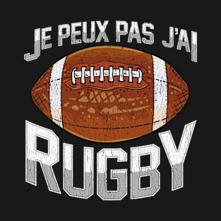 Je Peux Pax J'ai Rugby T-Shirt