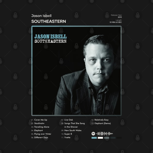 Jason Isbell - Southeastern Tracklist Album by 80sRetro