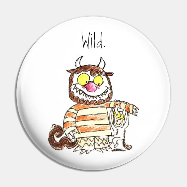 Wild Pin by ptdoodles