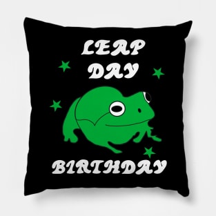 Leap Day Birthday Feb 29th Leap Year Pillow