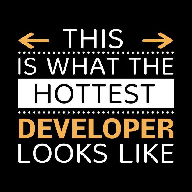 Developer Looks Like Creative Job Typography Design by Stylomart