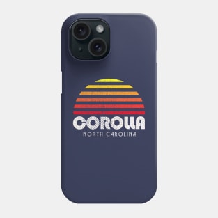 Corolla North Carolina Sunset Corolla NC Phone Case