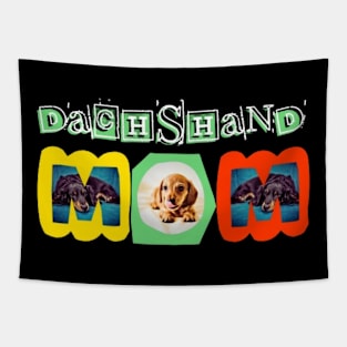 Dachshund Mom Tapestry