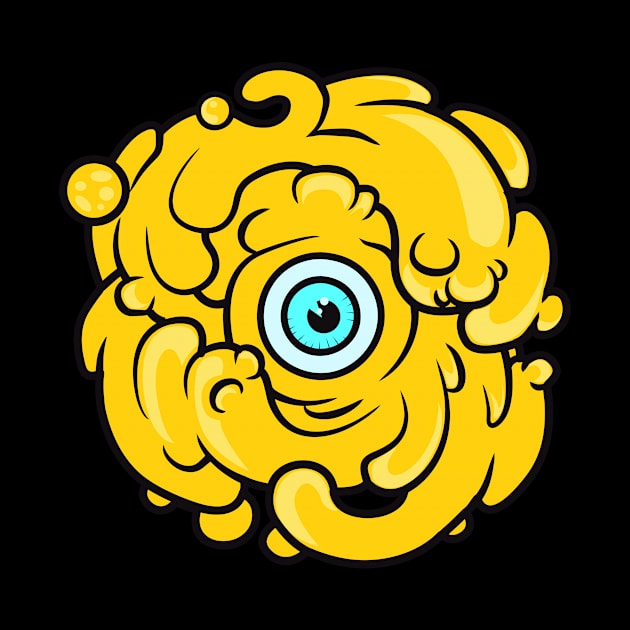 Eye Yellow Hole by EYECATC