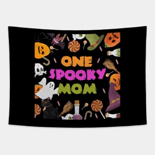 One Spooky Mom Tapestry