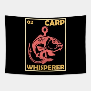 Carp Fishing Whisperer- carp Fishing-Fishing Tapestry